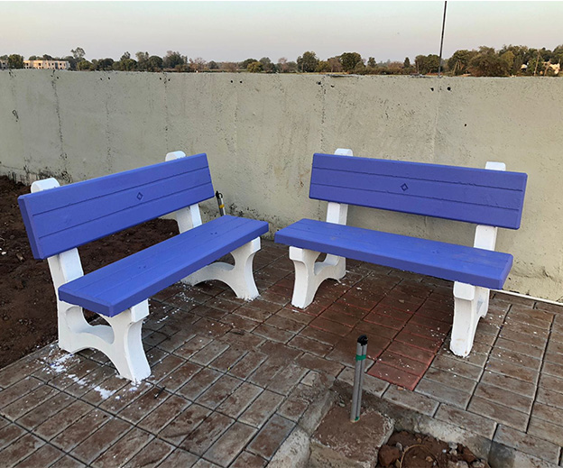 Outdoor Concrete Benches - Happy Enterprises Udaipur