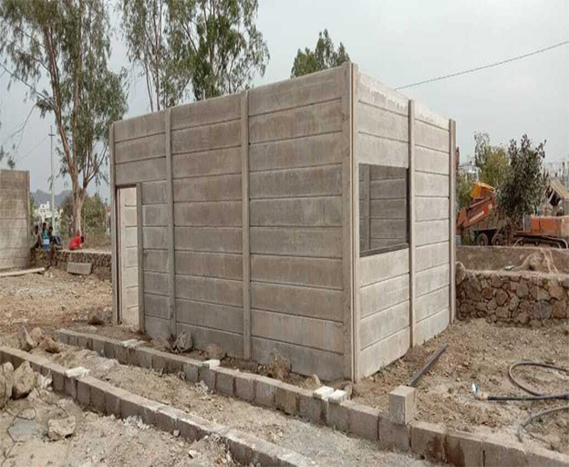 Painted Prefab Rooms - Happy Enterprises Udaipur