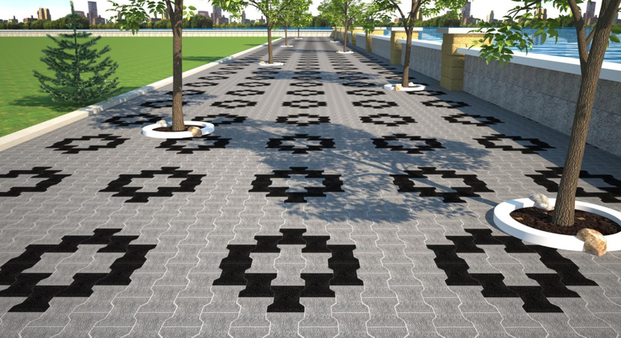 Colorful Interlocking Tiles - Happy Enterprises Udaipur